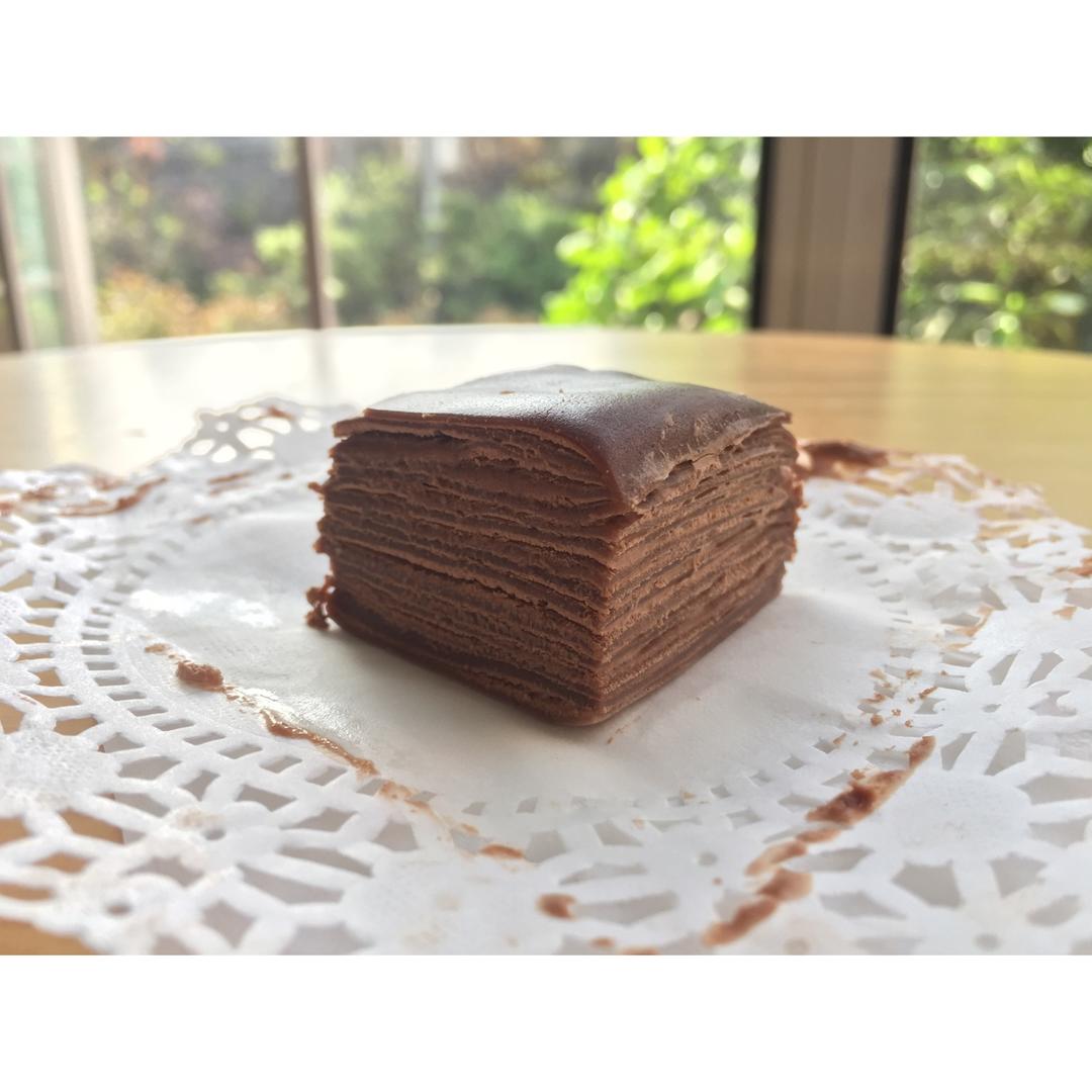 醇正巧克力千层