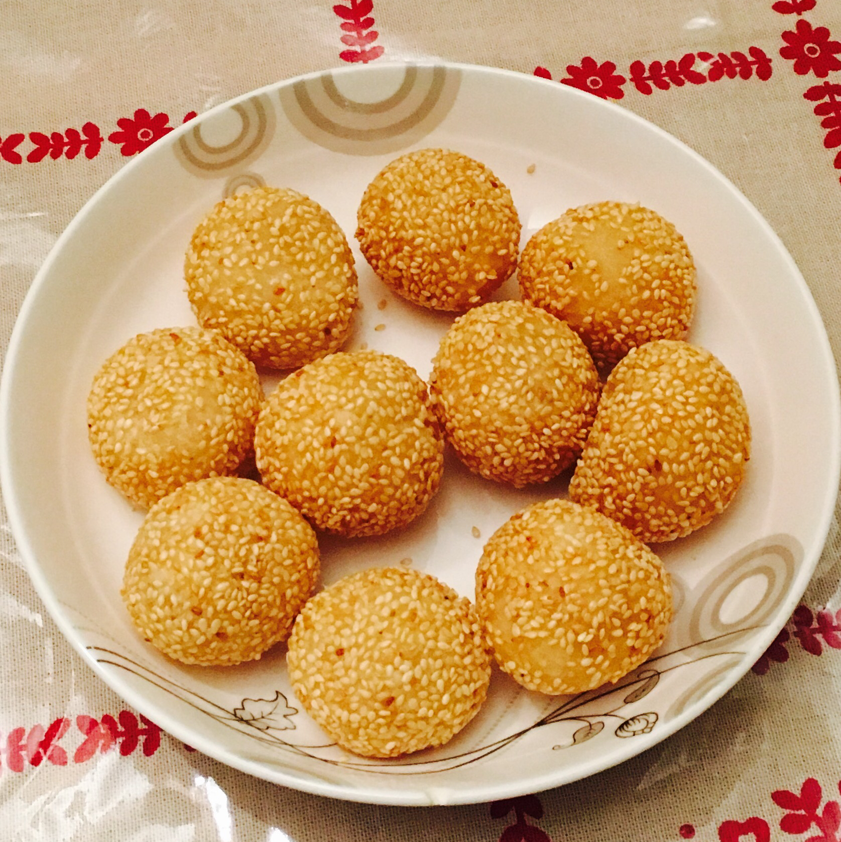 空心麻团..麻元