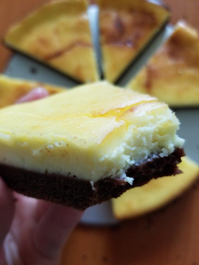 布朗尼芝士蛋糕  #皮黑森林#