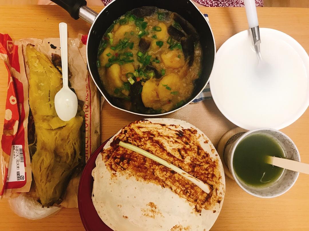土豆炖茄子