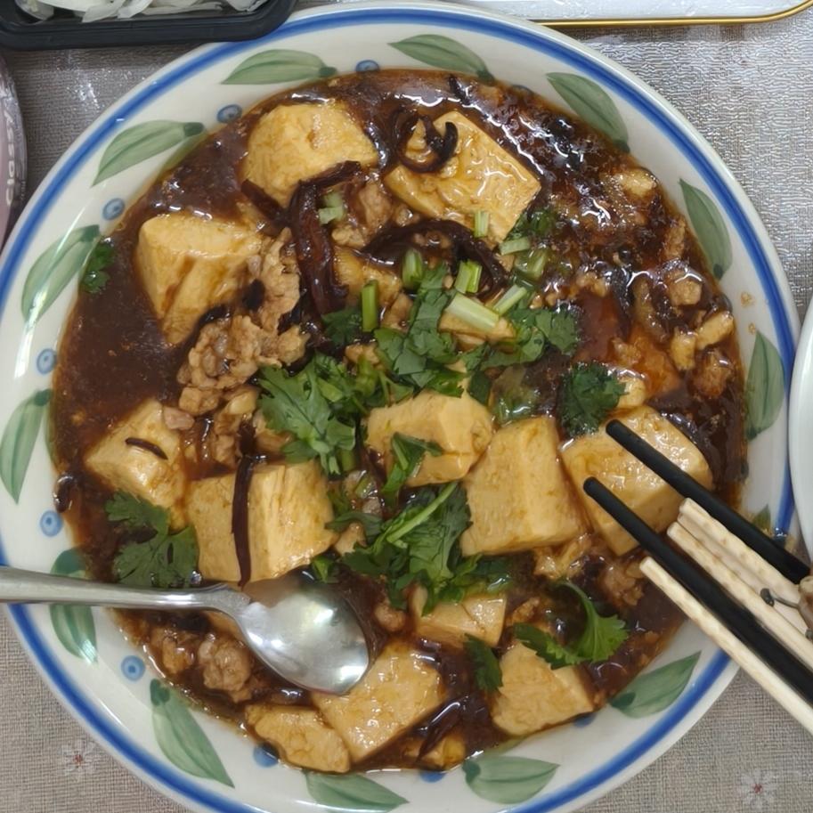 麻婆豆腐，家常做法快手菜，不需要准备肉末，下饭菜