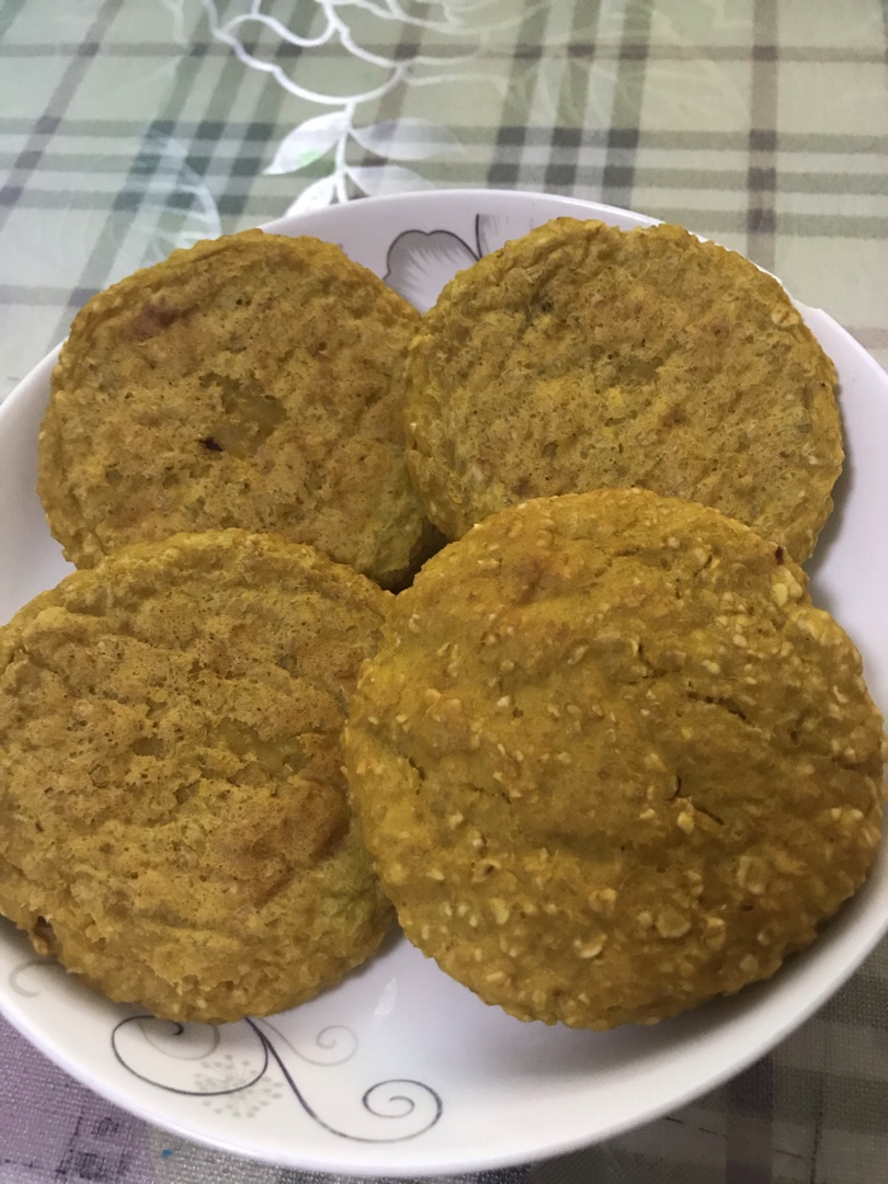 超简单红薯燕麦饼（饱腹+健康+儿童健康副食）