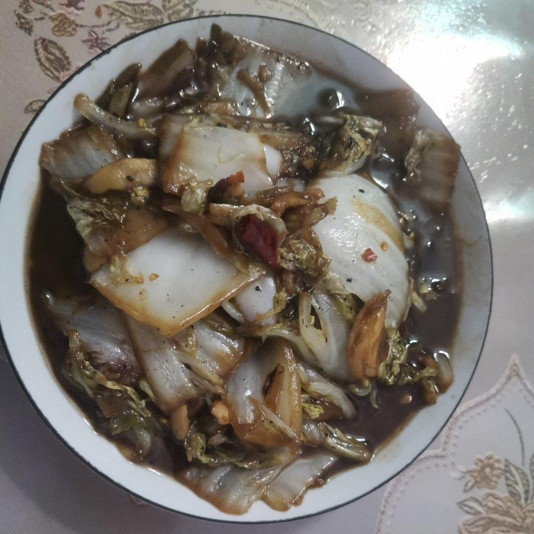 酸辣爽口的醋溜白菜