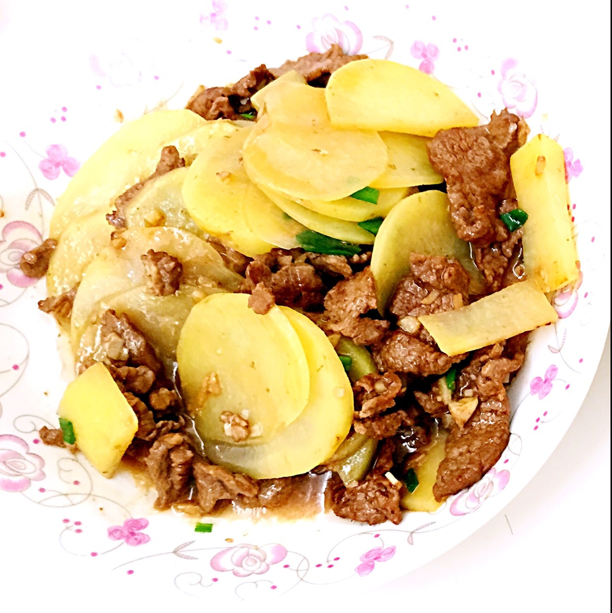 土豆炒牛肉
