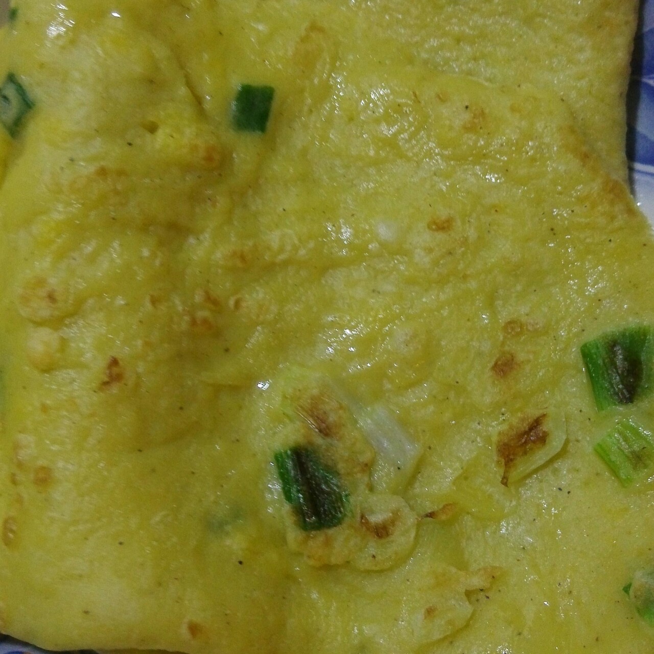 葱花鸡蛋饼