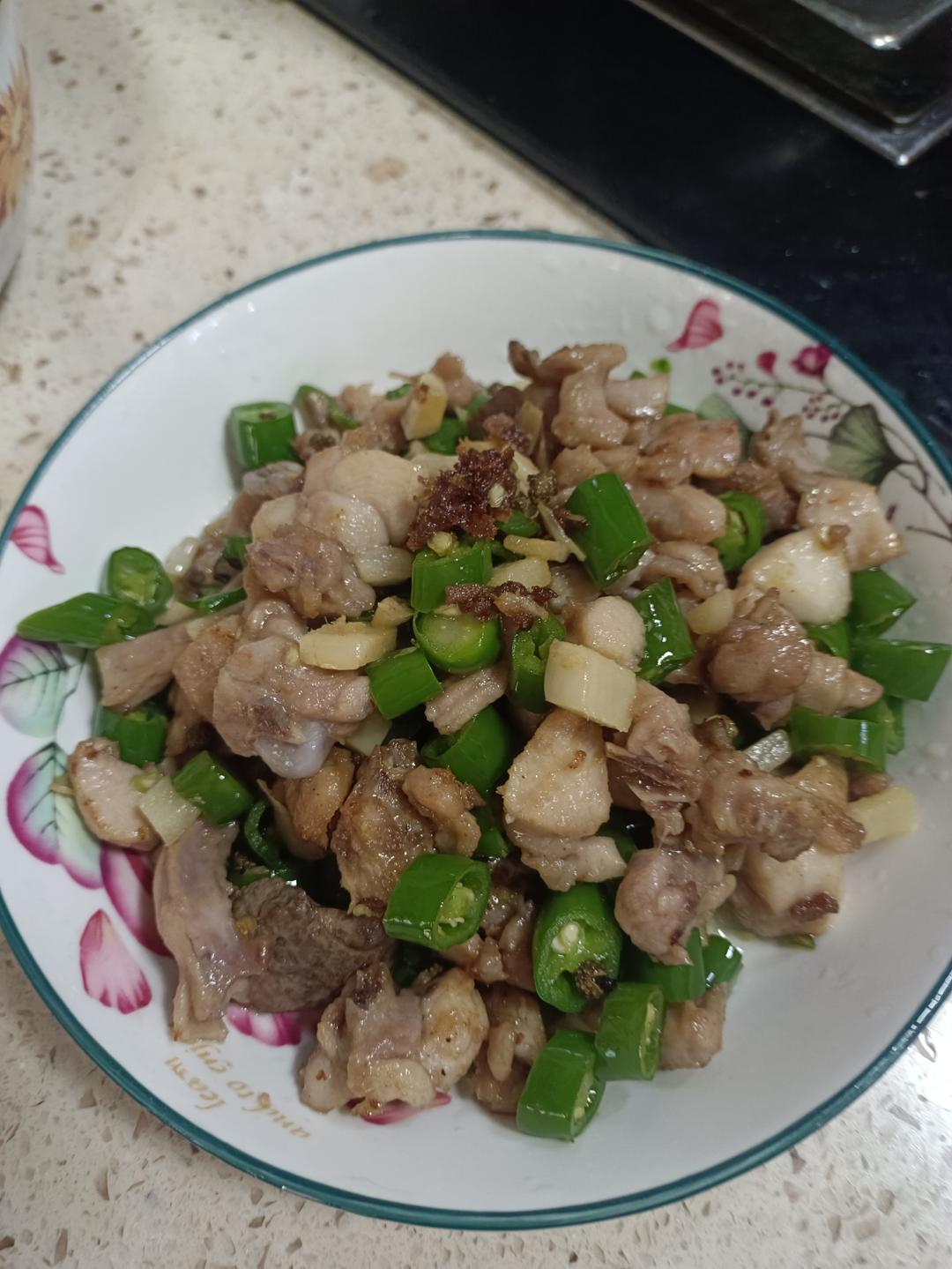 尖椒兔丁（鸡丁）