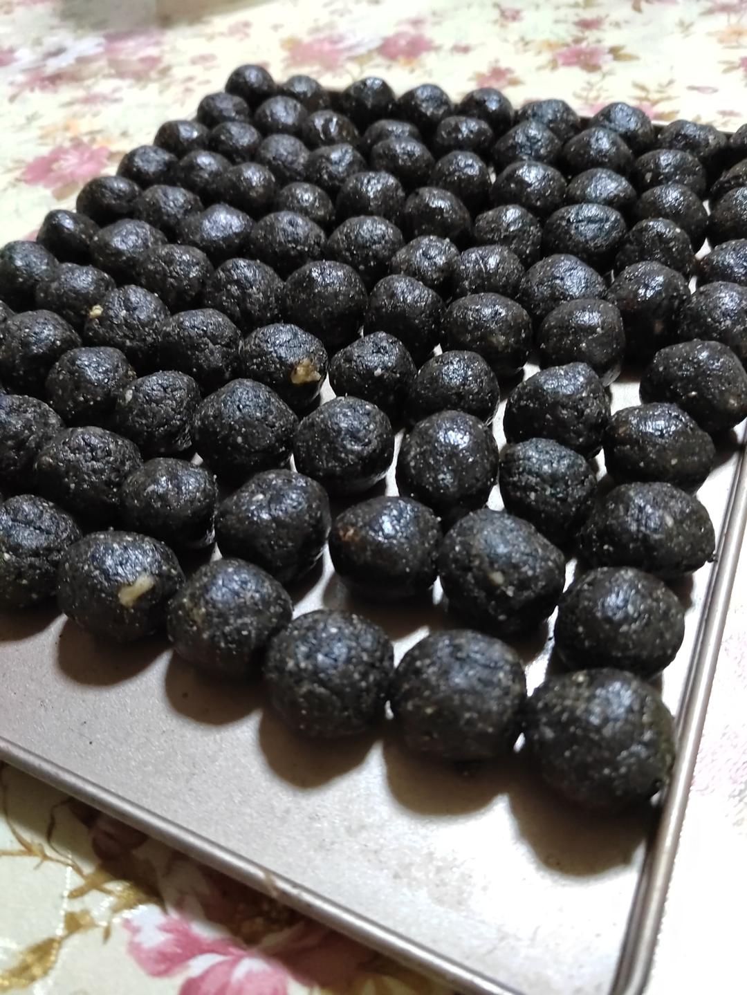 简单易做的黑芝麻丸