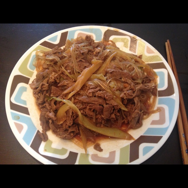 酸菜羊肉