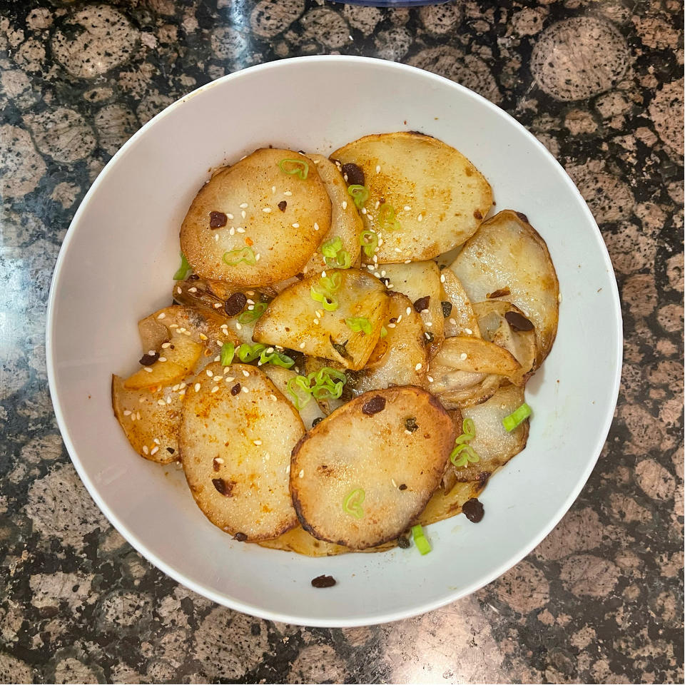干锅土豆片