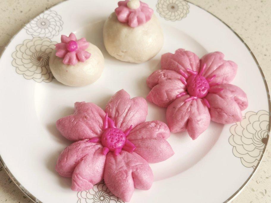 樱花馒头（粉了春天）