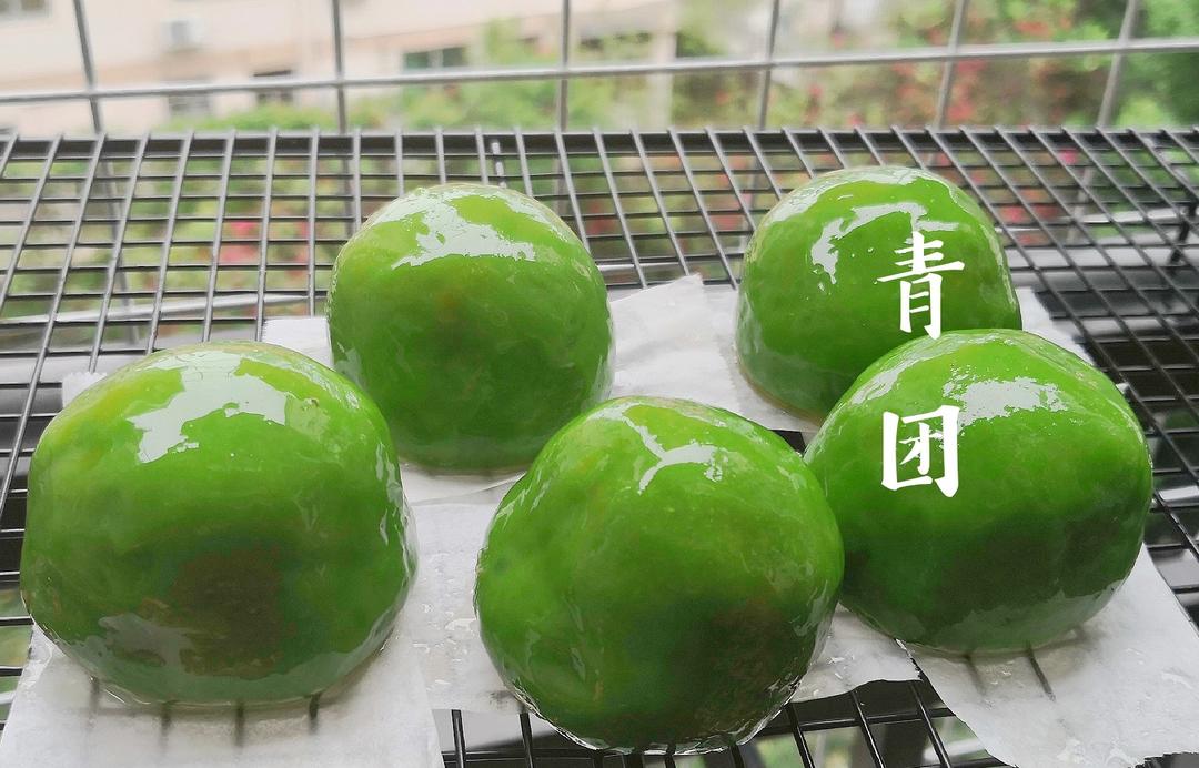 香糯可口的青团