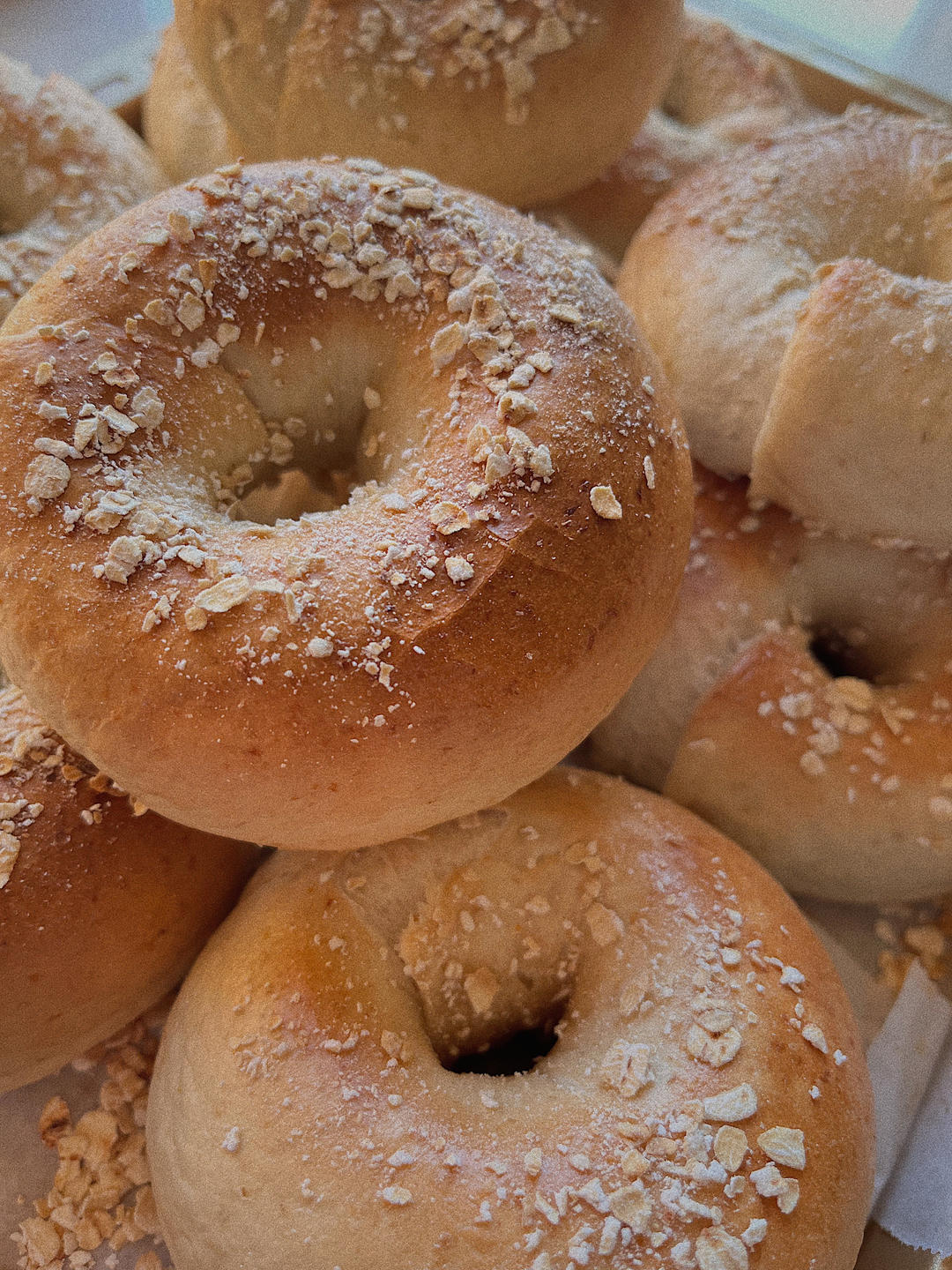 低糖无油燕麦贝果