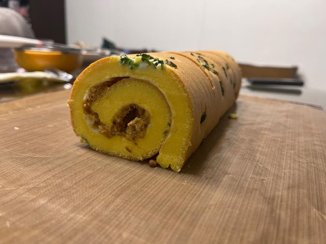 蛋糕卷，肉松蛋糕卷，网红贝贝肉松卷