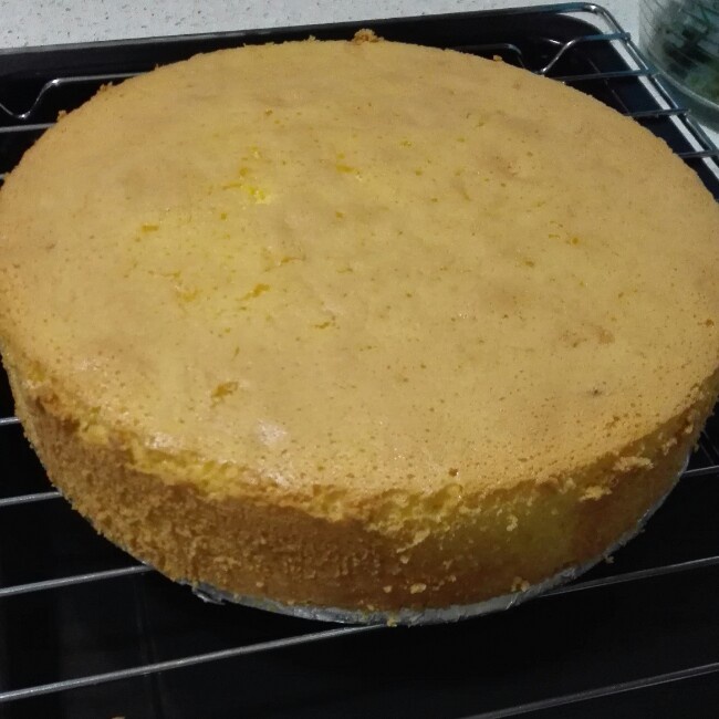 超好记八寸戚风蛋糕（后蛋法）