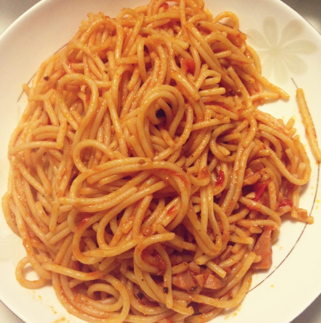 番茄肉酱意大利面