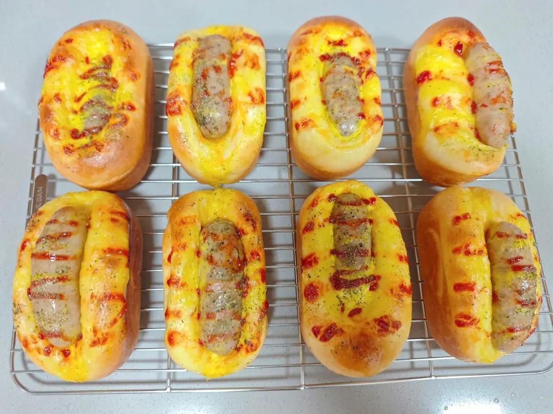 万能面包面团，一个面团解锁4款咸味面包