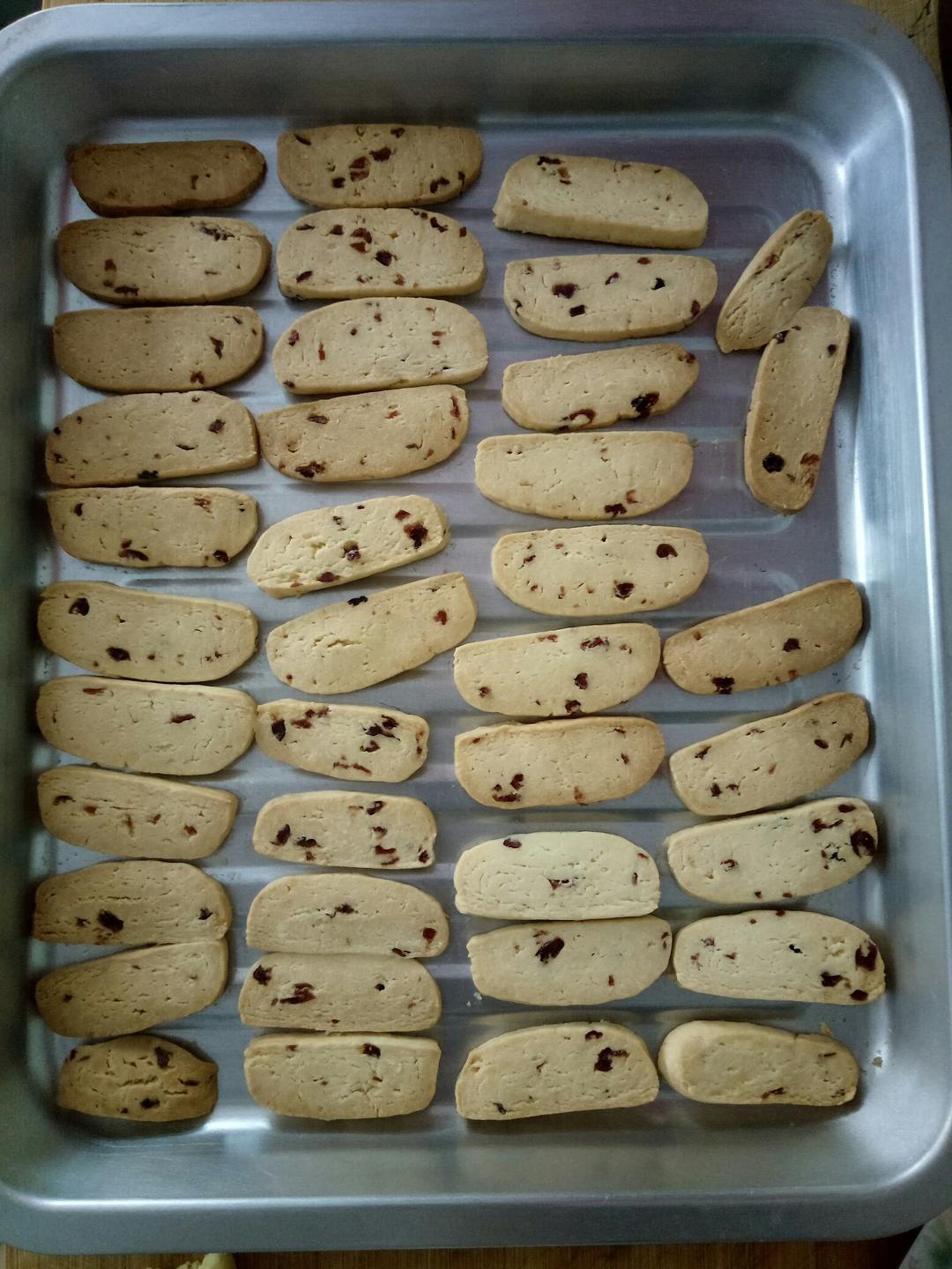 蔓越莓饼干的做法（烤箱做饼干）