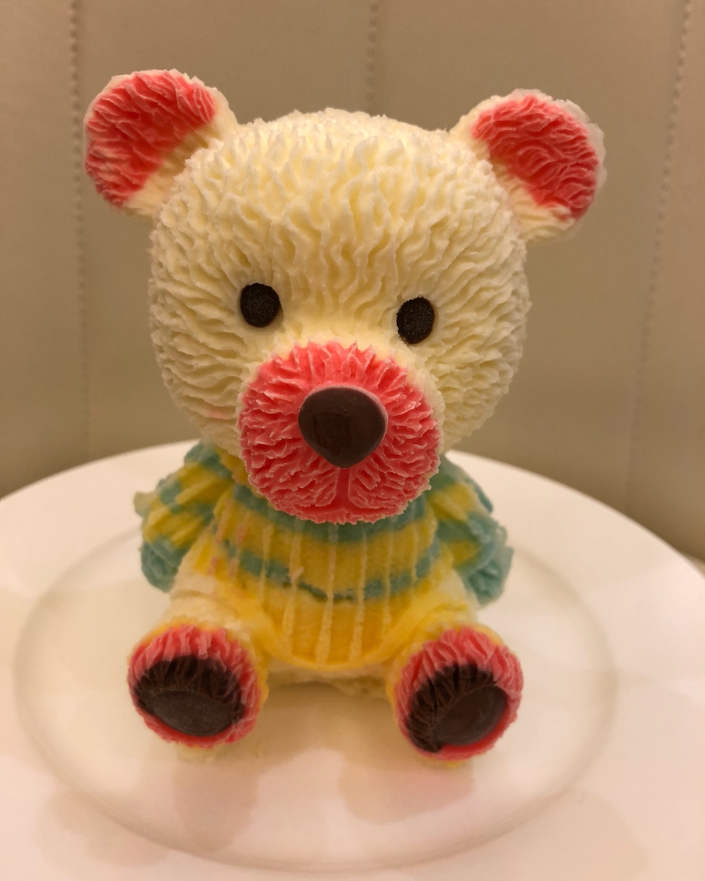 3d小熊慕斯蛋糕 酸奶冻芝士版 小号小熊