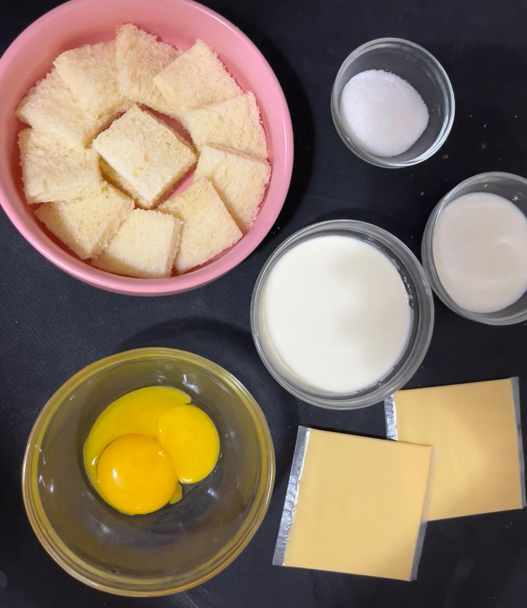 纯奶手撕吐司的做法 步骤1