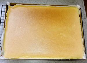 无奶低糖低油蛋糕卷（不回缩）的做法 步骤7