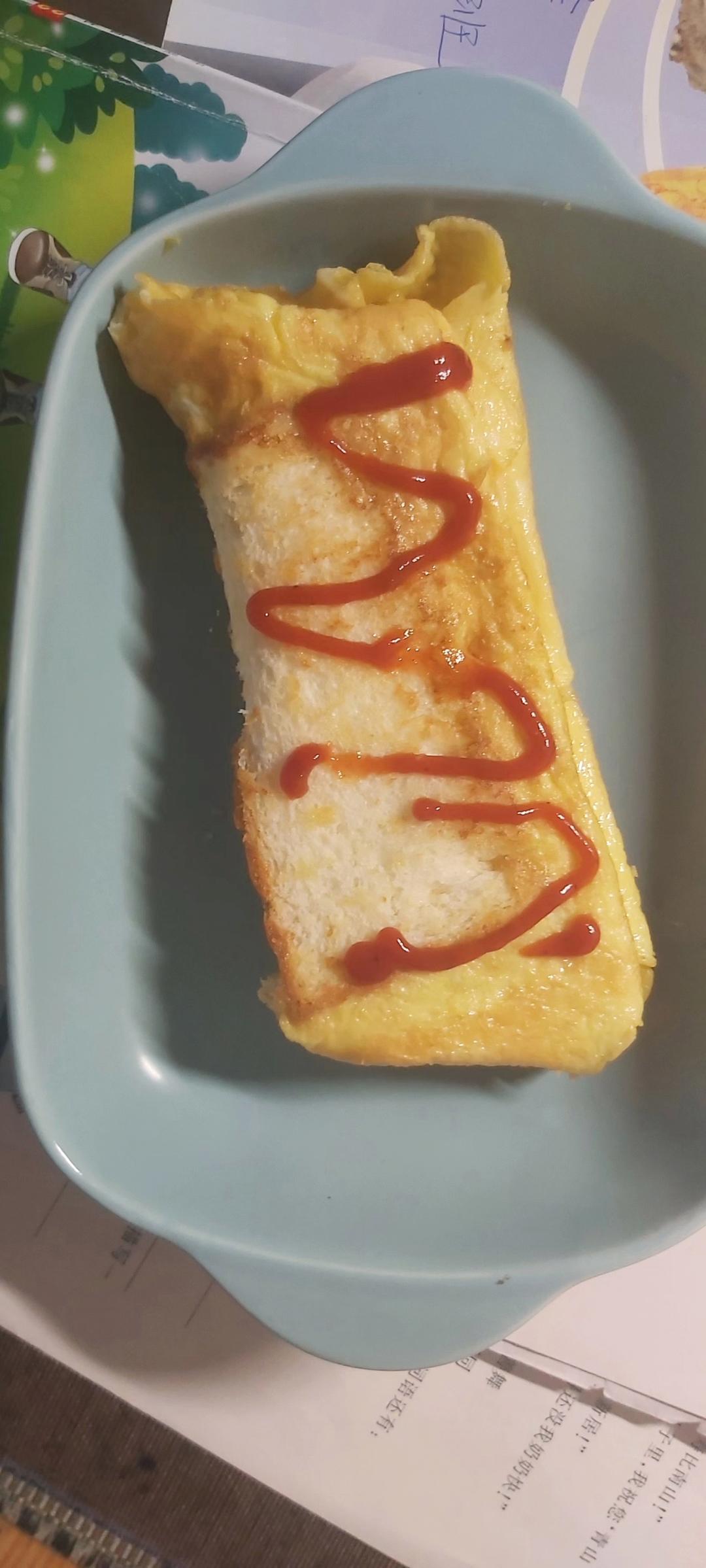 韩式煎鸡蛋吐司
