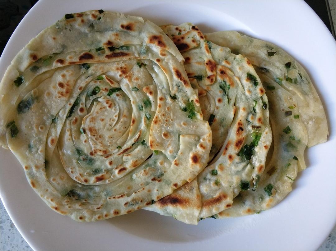 饺子皮葱油饼