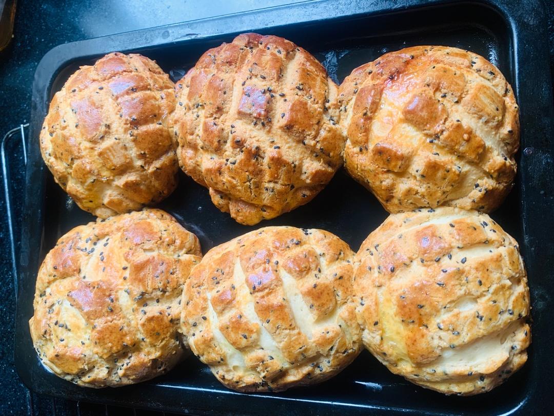 菠萝包（省事版）