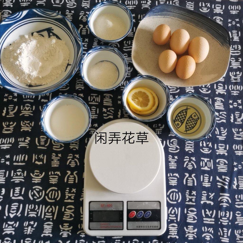 纸杯蛋糕 8寸戚风蛋糕的量