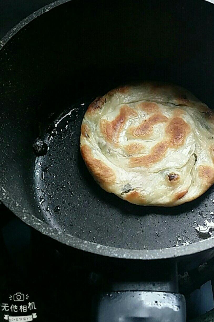 黄油葱香烙饼（发面）