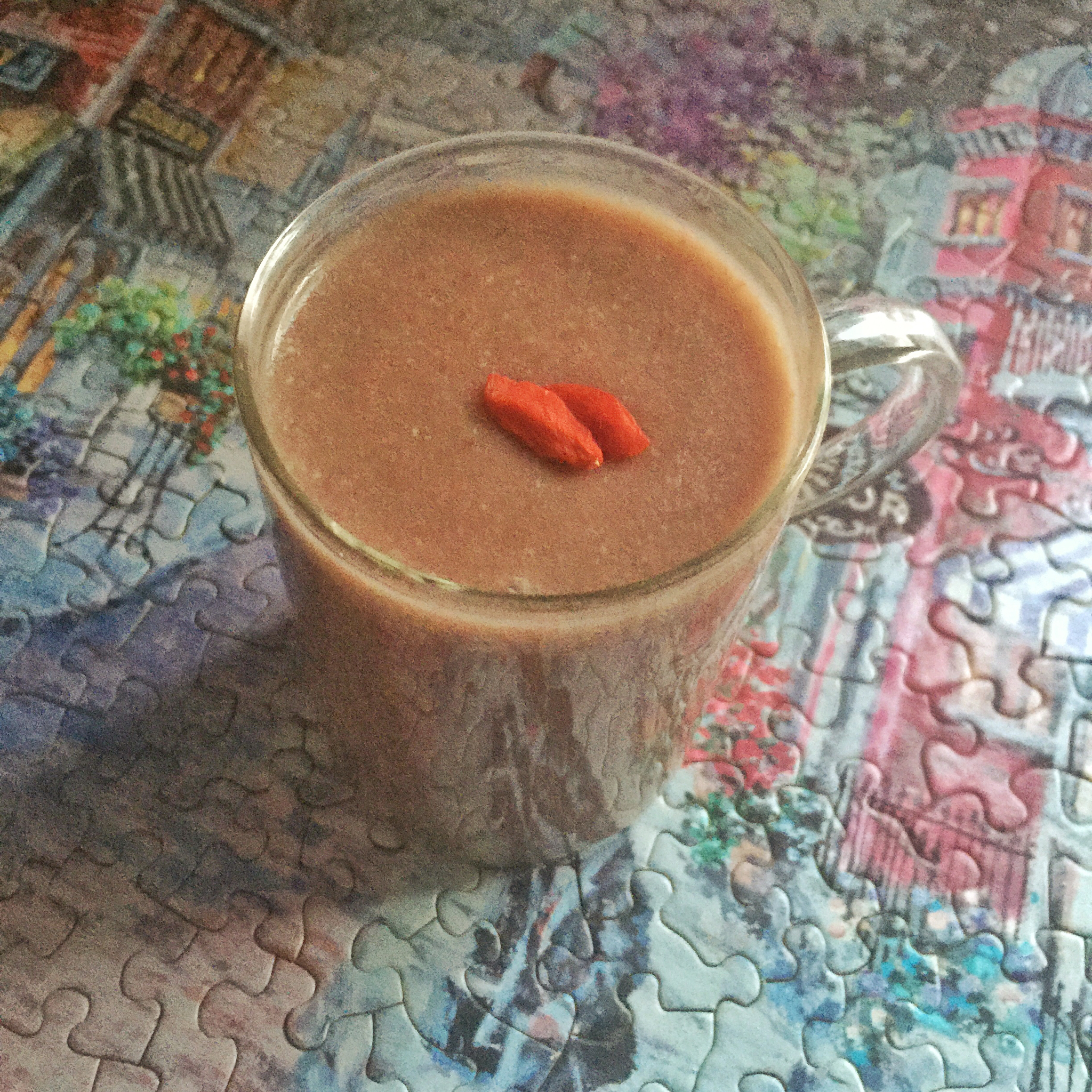 红豆莲子银耳羹（豆浆机版）