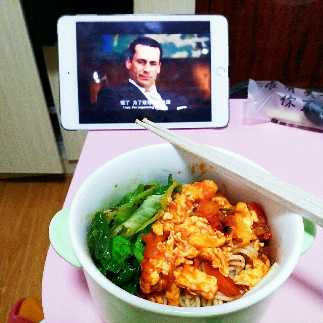 西红柿鸡蛋打卤面
