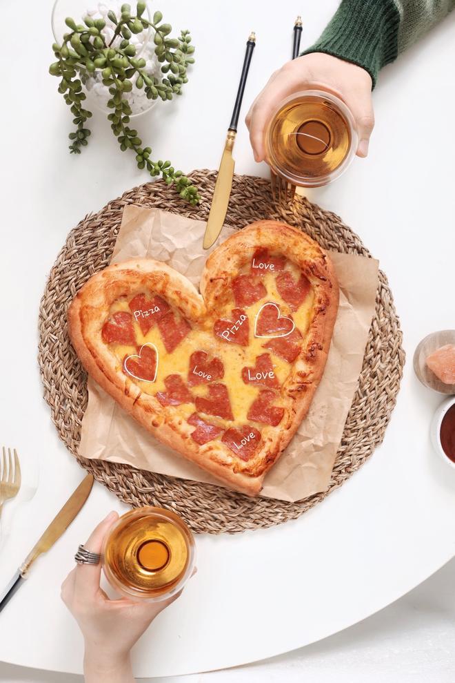 爱心意式披萨的做法