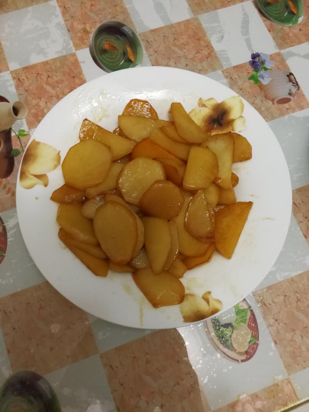 朴素的土豆片