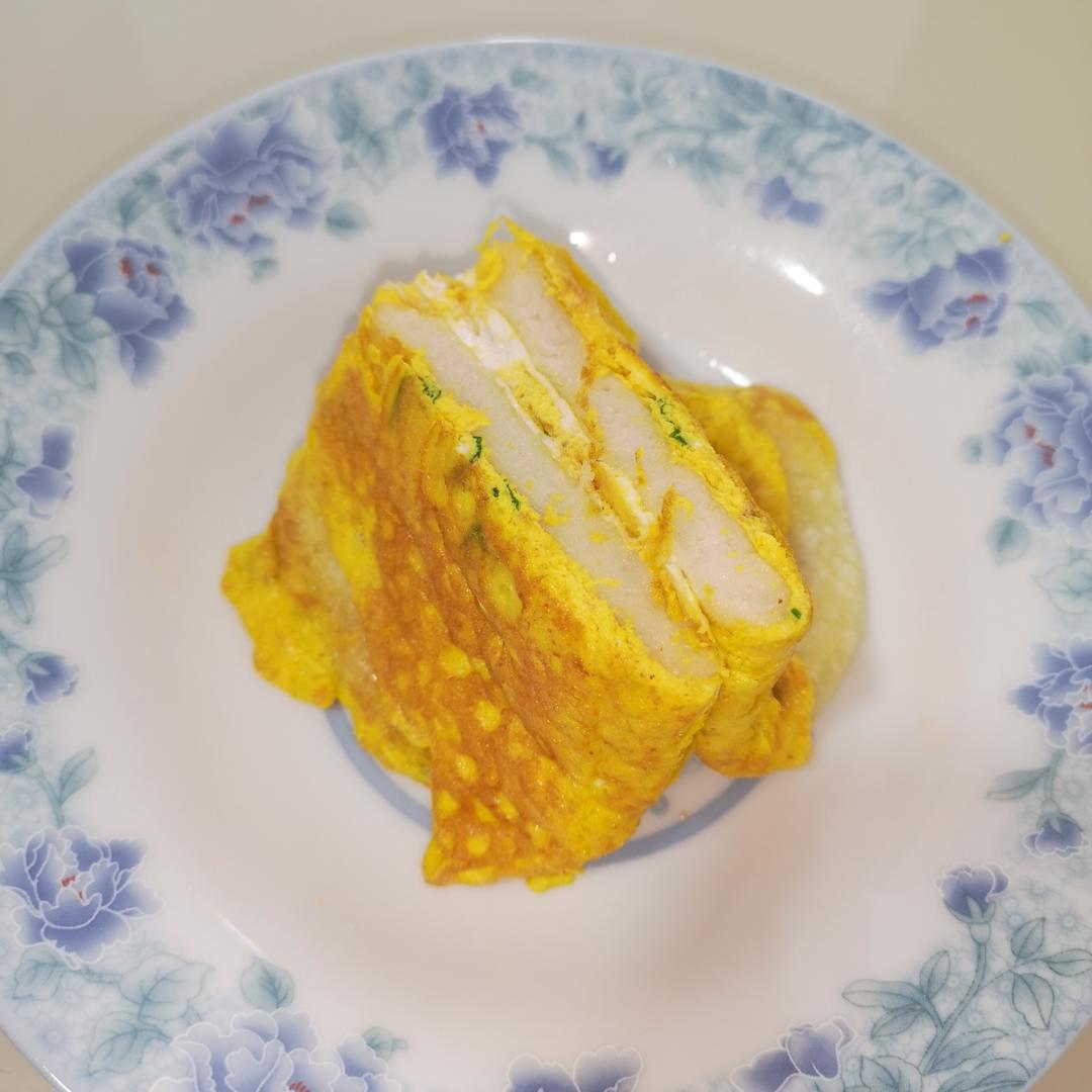 自制鸡蛋麻糍！又糯又香！可以支早餐摊了～