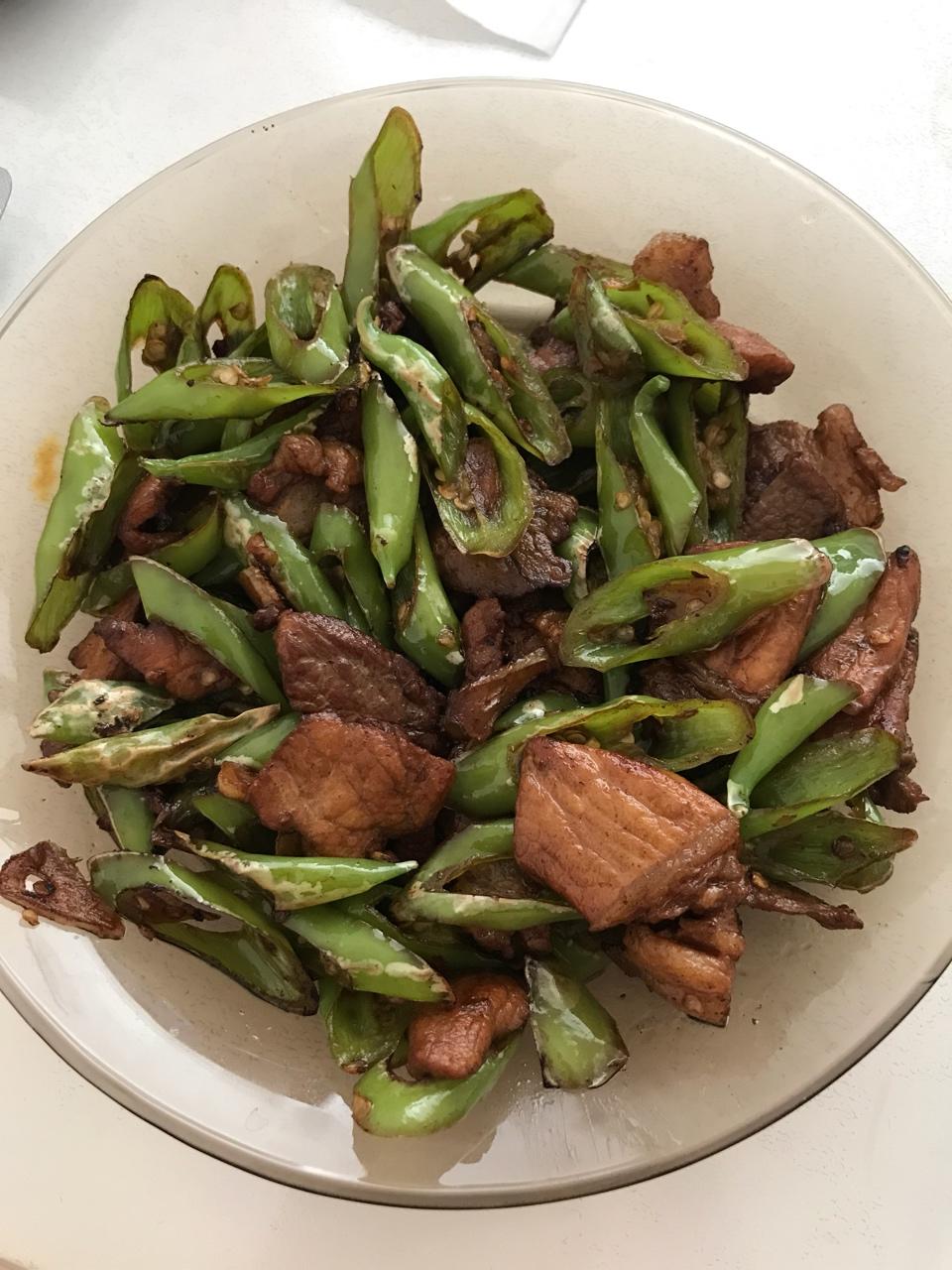 农家小炒肉【记忆中勾魂的油汤】