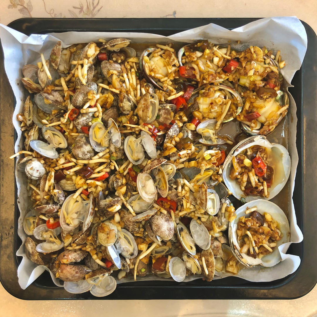 蒜蓉海鲜大餐（烤箱版）
