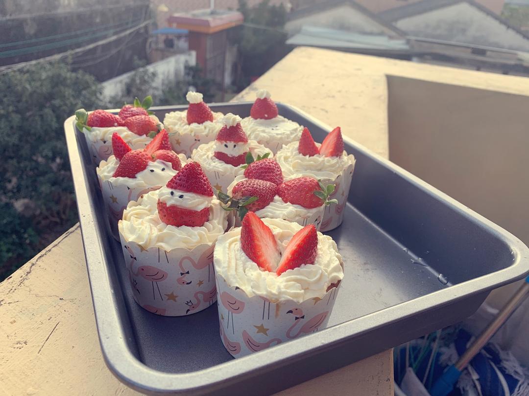 凉了也不回缩的戚风纸杯蛋糕🍰超级绵软 适合宝宝吃哦