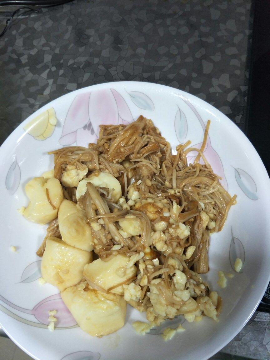 超级下饭菜--金针菇日本豆腐