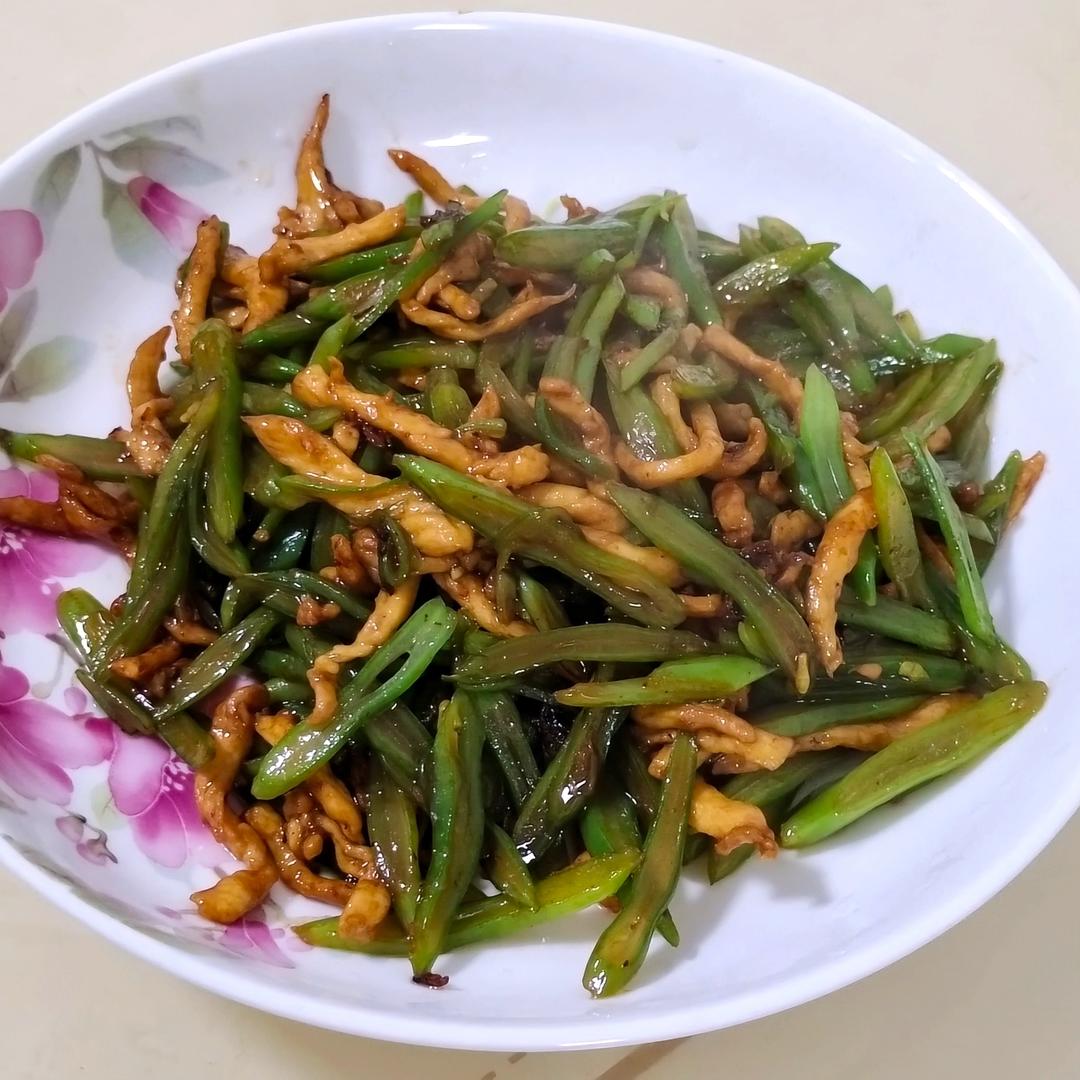 扁豆角炒肉