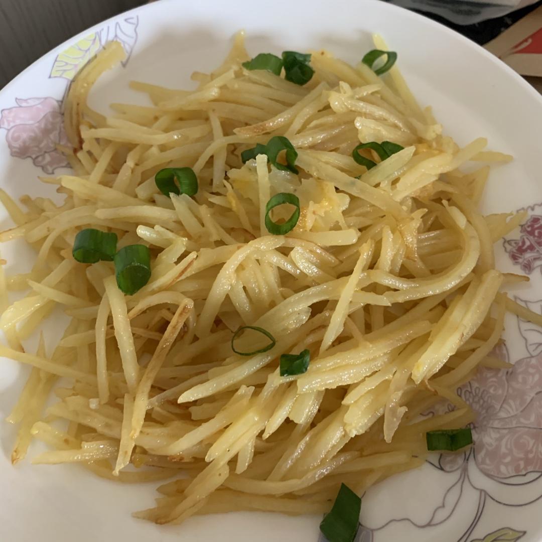 咸蛋黄土豆丝