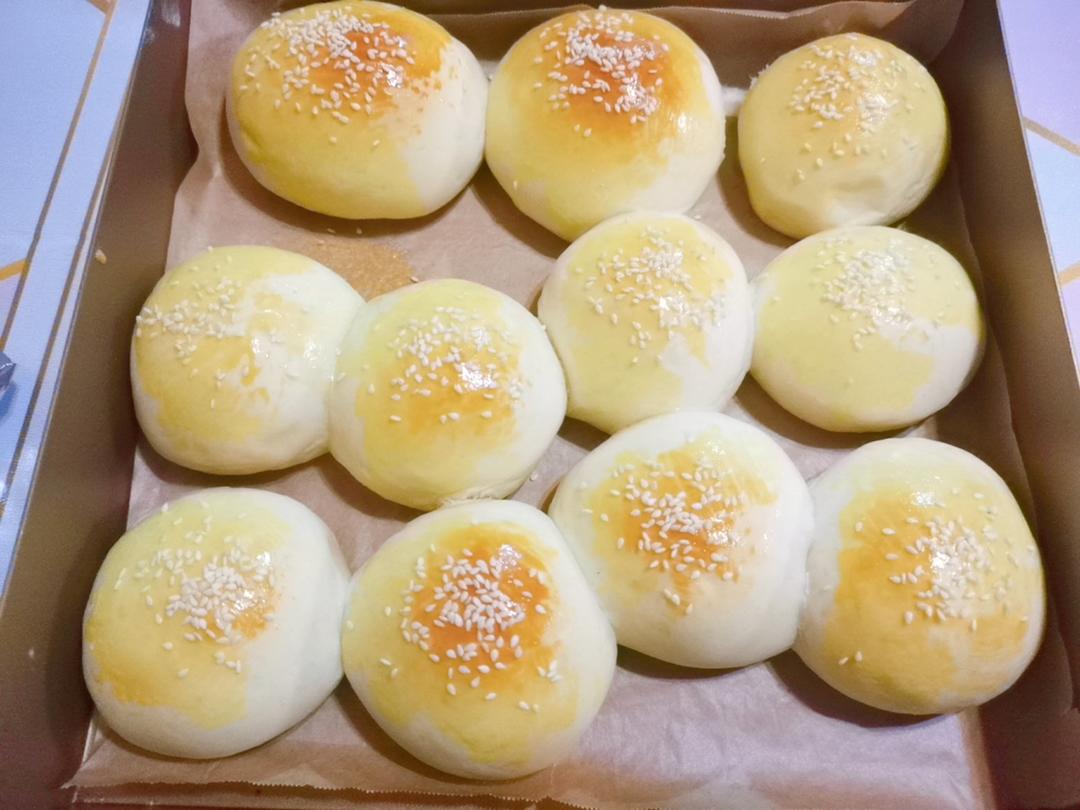 榴莲软面包（内附买到有点生的榴莲做馅的办法）