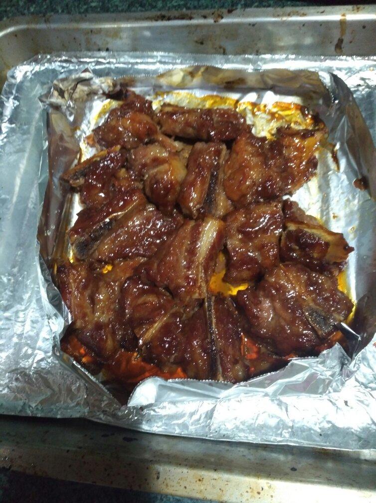 锡纸烤排骨