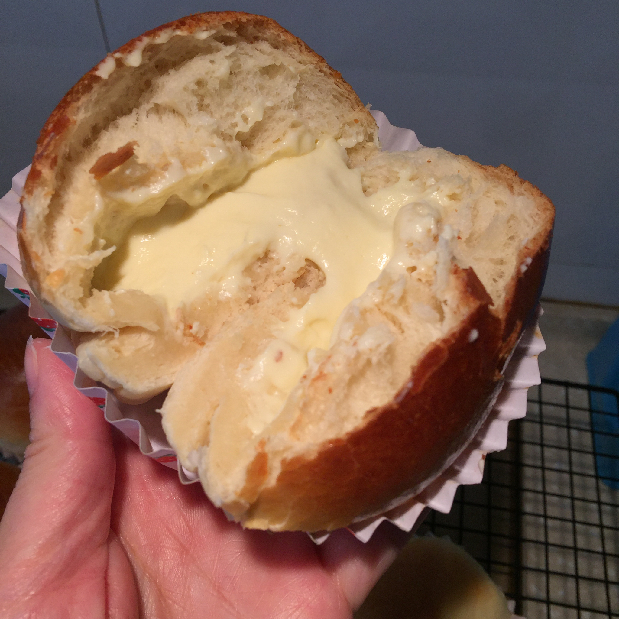 火遍朋友圈的～乳酪包