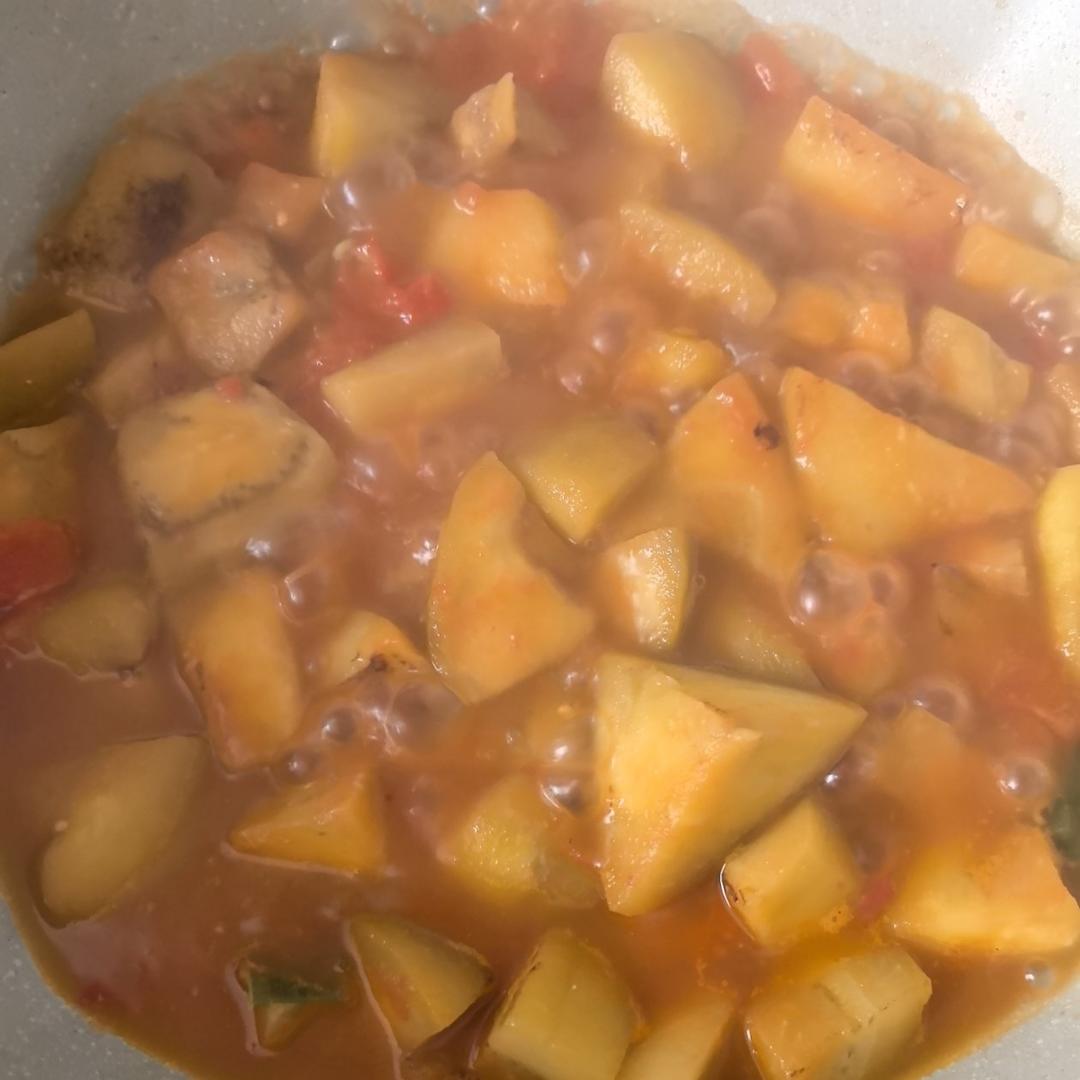 5分钟快手下饭菜#番茄炒茄子🍅番茄家族
