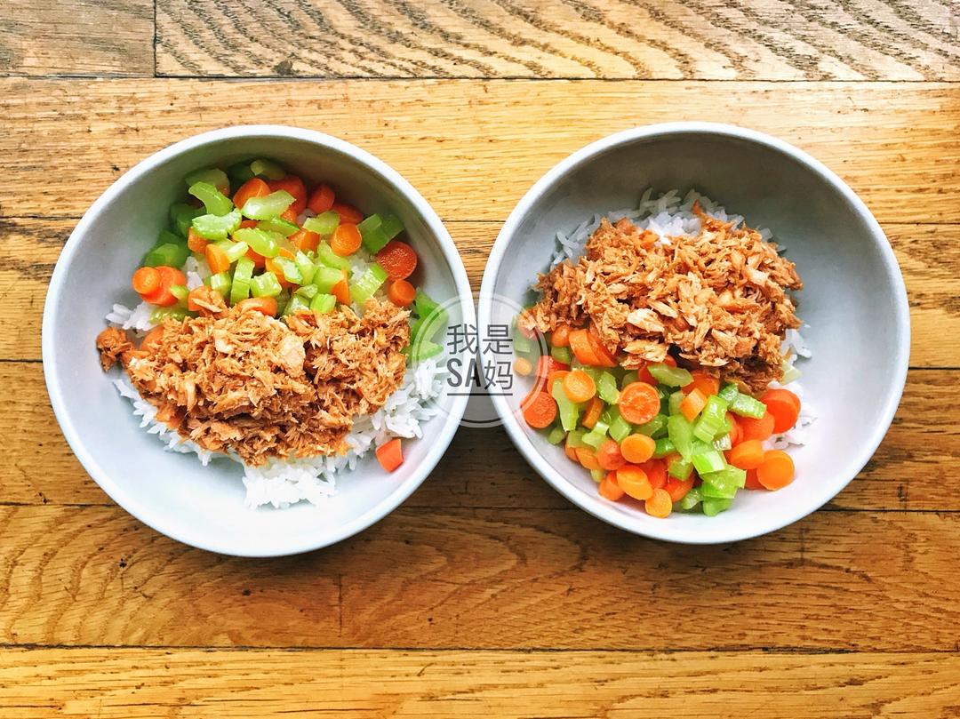三文鱼炒饭/拌饭/儿童菜谱