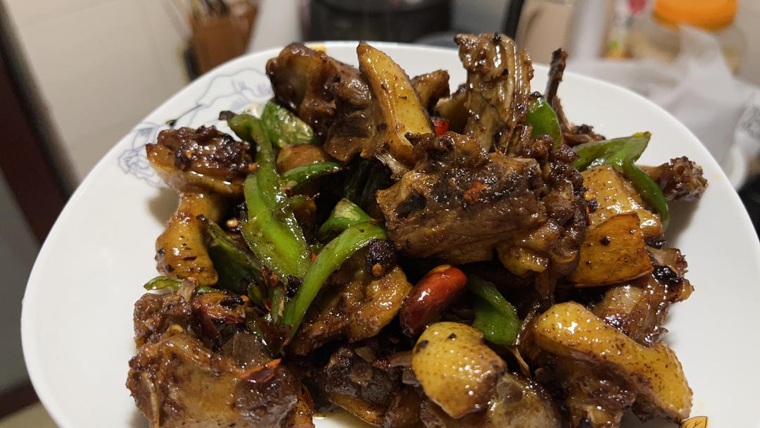 超好吃爆炒鸭肉