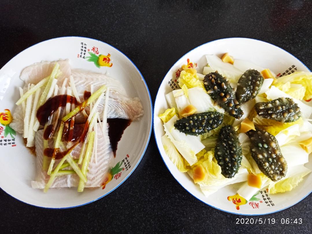海参鸡汁白菜