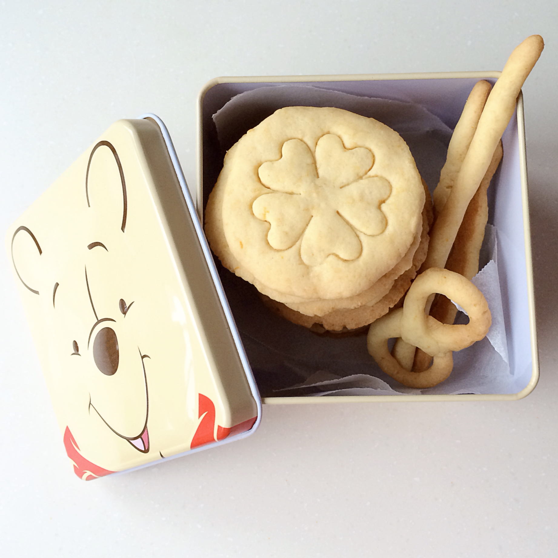 糖霜香橙饼干