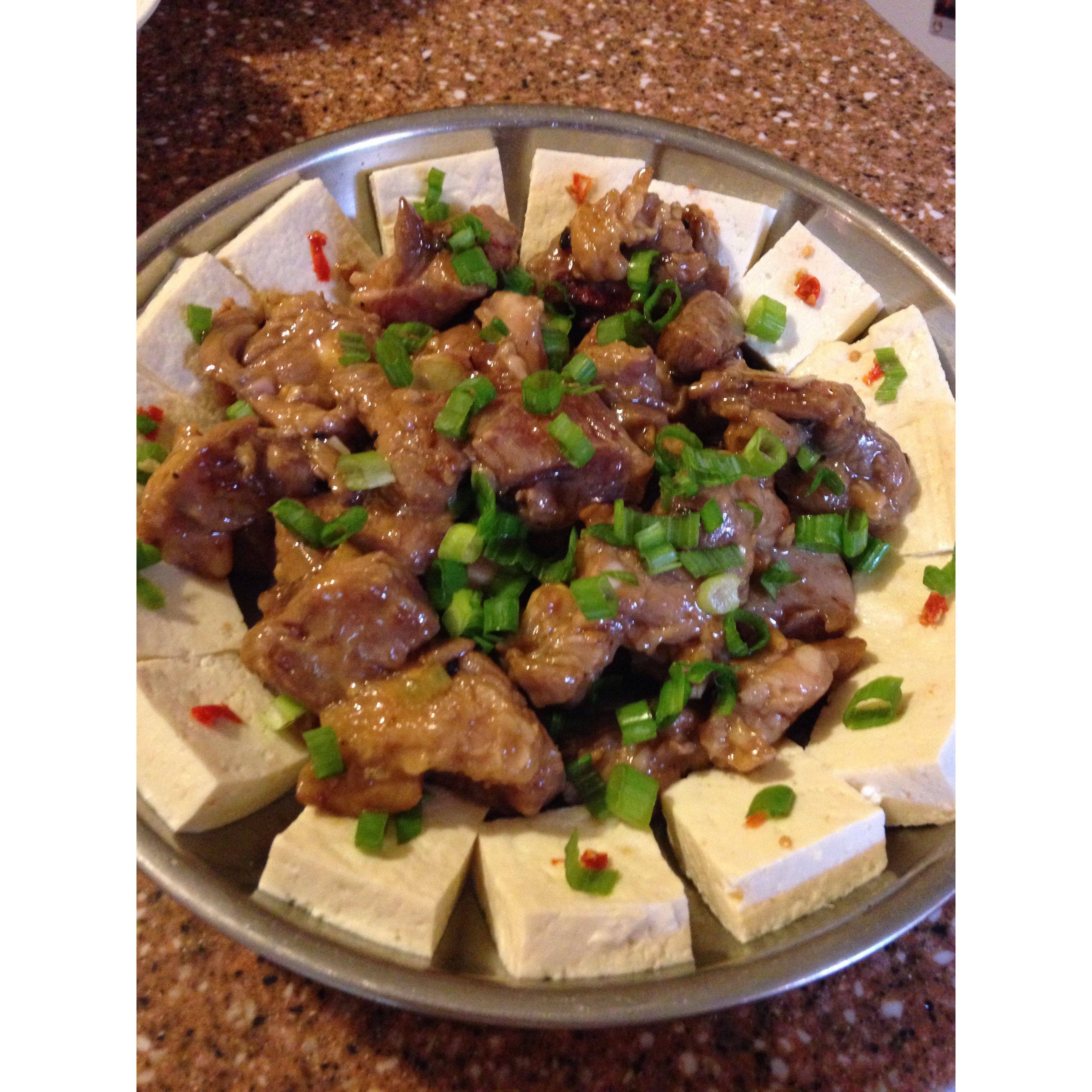 排骨蒸豆腐