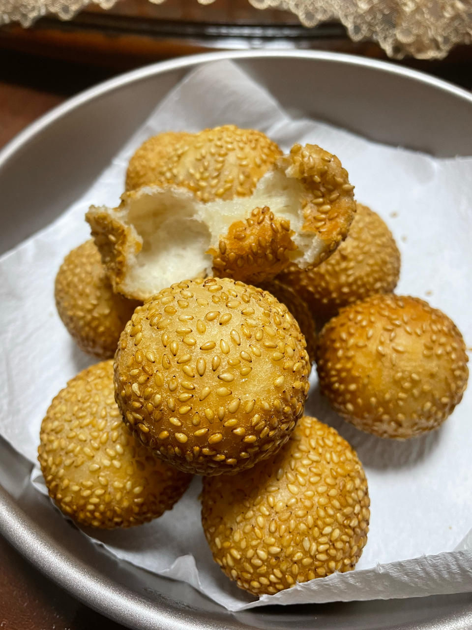 麻球，风靡街头的中华小吃，简单美味！